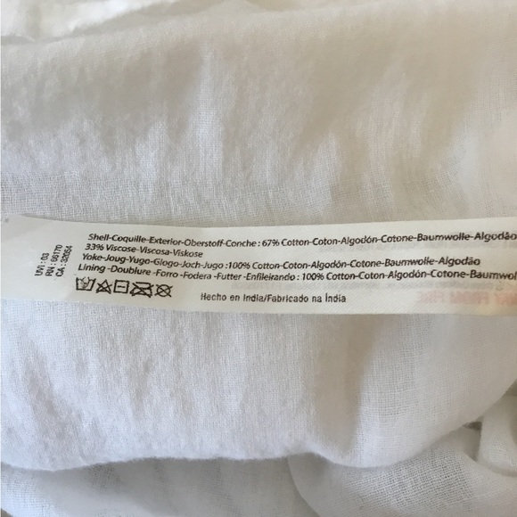 Free People One Geo Blouson Top - Picture 7 of 8